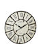 TFA Antique Wall Clock Wooden Black Ø60cm