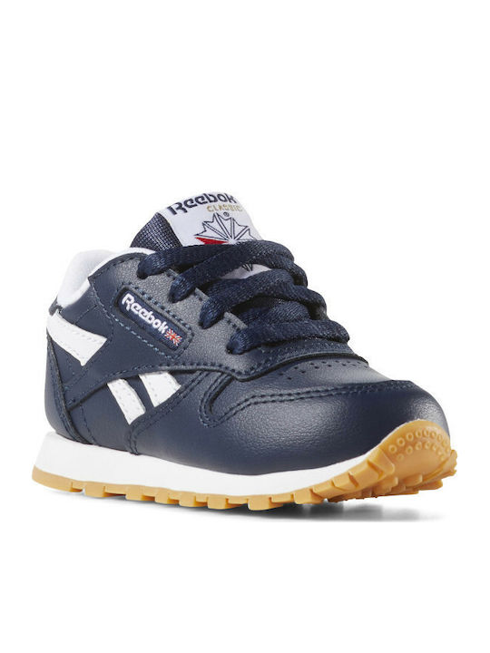 Reebok Παιδικό Sneaker Classic Leather για Κορίτσι Navy Μπλε