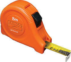 Bahco Tape Measure with Auto-Rewind 25mm x 8m