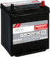 Omnitech Car Battery Premium Power B19FLA with 40Ah Capacity and 340A CCA
