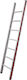 Profal Single Ladder Aluminum with 13 Steps 371cm
