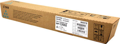 Ricoh MPC 3502 Toner Kit tambur imprimantă laser Cyan 18000 Pagini printate (842019 841738)