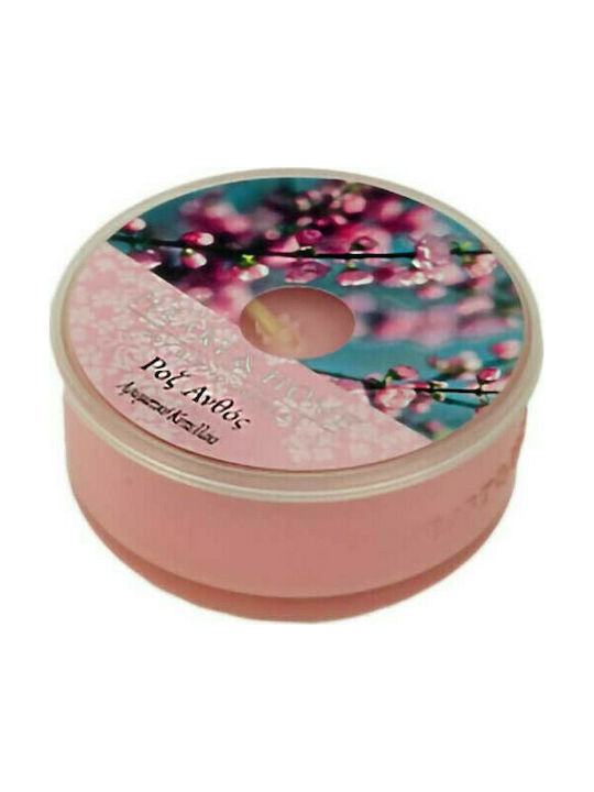 Heart & Home Scented Soy Candle Jar with Scent Pink Blossom Pink 38gr 1pcs