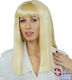 Karnevalsperücke Gerade Blond