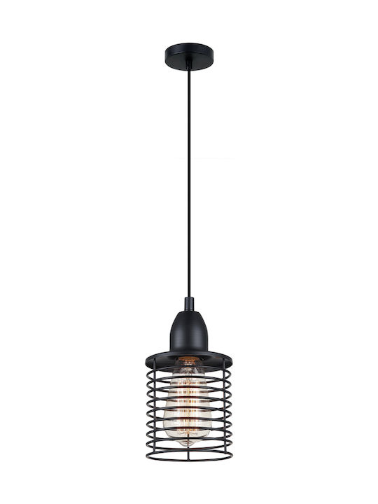 Ravenna City 1 Pendant Light Single-Light Black