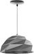 Ravenna Enzo 46 Pendant Light Single-Light Gray