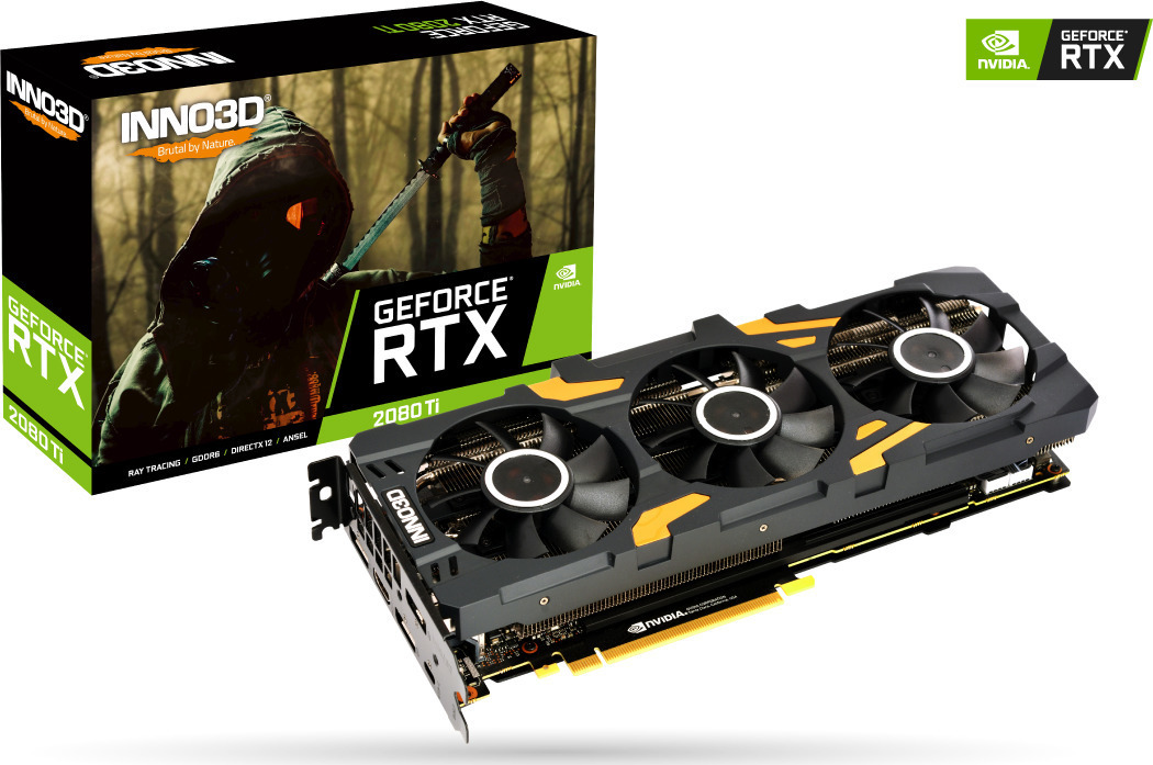 Inno 3D GeForce RTX 2080 Ti 11GB Gaming OC X3 N208T3 11D6X 1150VA24 Skroutz.gr
