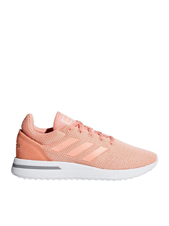 Adidas Run 70s Γυναικεία Sneakers Clear Orange / Dust Pink / Grey Three