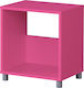 Rechteckig Beistelltisch Box 1 Rosa L39xB30xH43cm