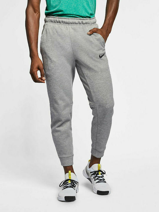 Nike Therma Παντελόνι Φόρμας Dri-Fit με Λάστιχο Fleece Γκρι 932255-063 |  Skroutz.gr