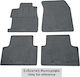Cik Σετ Μπροστινά και Πίσω Πατάκια 4τμχ για Mitsubishi Lancer 2008-2017 Μαύρα