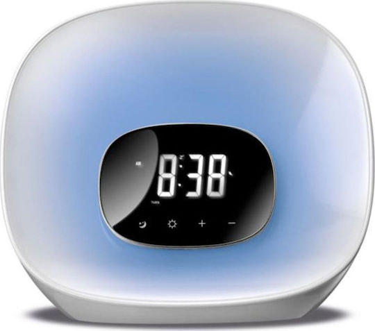 Daewoo LE Ceas Digital de Masă cu Alarmă & Radio DCR-470