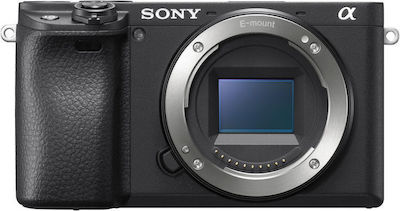 Sony Mirrorless Φωτογραφική Μηχανή α6400 Crop Frame Body Black