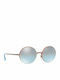 Vogue Women's Sunglasses with Orange Metallic Frame and Grey Gradient Mirror Lenses 4118S 50747C
