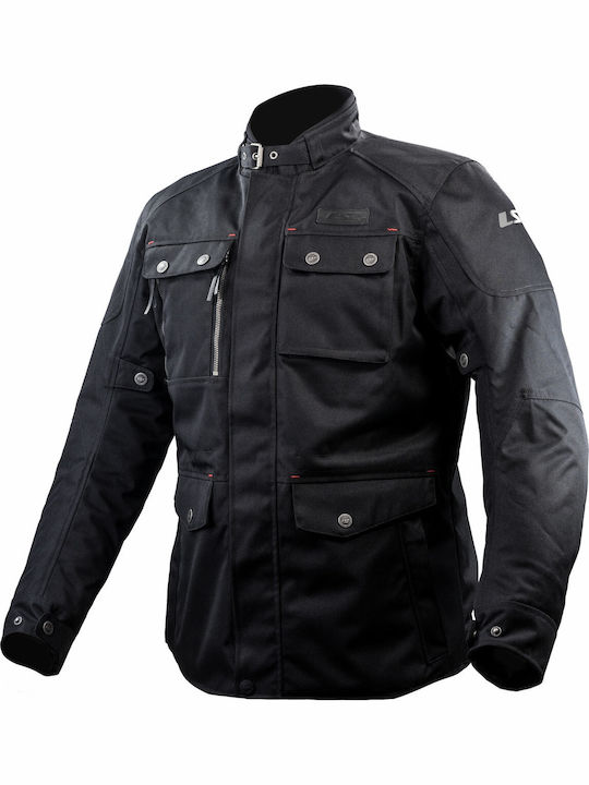 LS2 Bond Winter Men's Riding Jacket Waterproof Black