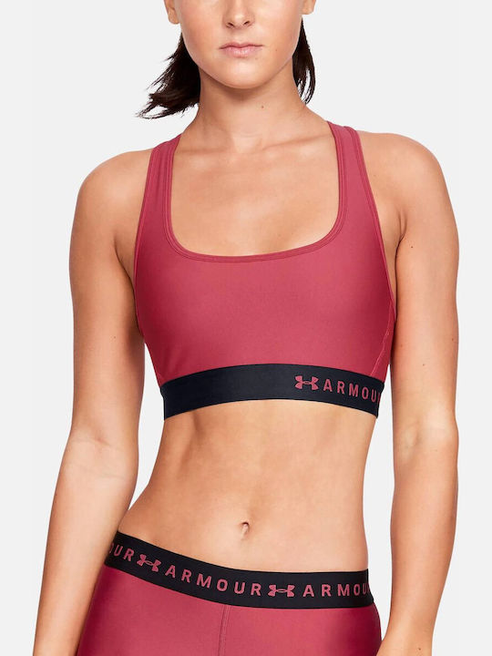 Basic Mid Crossback Bra Femei Atletic Sutien sport Roz