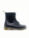 Commanchero Original Leather Women's Ankle Boots Navy Blue