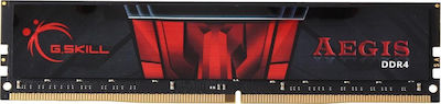 G.Skill Aegis 16GB DDR4 RAM με Ταχύτητα 2666 για Desktop