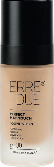 Erre Due Perfect Mat Touch Liquid Foundation 303 Medium Beige 30ml