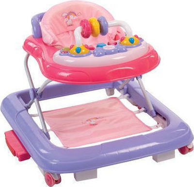 Kikka Boo Unicorn Baby Walker with Music for 6+ Months Purple