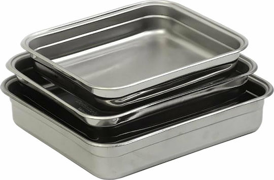 Cook-Shop Backform aus Rostfreiem Stahl 32x37cm