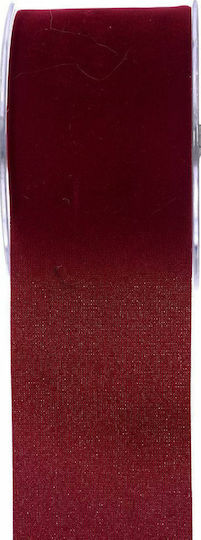 Iliadis Weihnachtliche Farbband Stoff Lila 910x6.7cm 1Stück