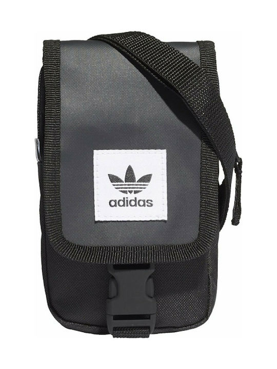 Adidas Map Ανδρική Τσάντα Ταχυδρόμου σε Μαύρο χρώμα