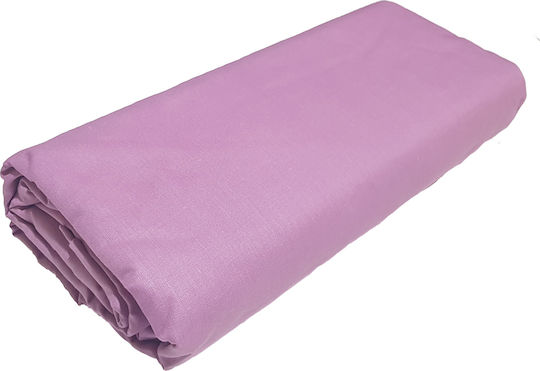 Le Blanc Sheet Double 200x240cm. Cotton Line Lilac