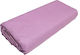 Le Blanc Sheet Double with Elastic 150x200+20cm. Cotton Line Lila