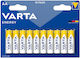 Varta Energy Αλκαλικές Μπαταρίες AA 1.5V 10τμχ