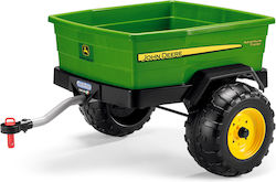 John Deere Abenteuer Anhänger für Kinderfahrzeuge mit Traktor-Design ab 2 Jahren