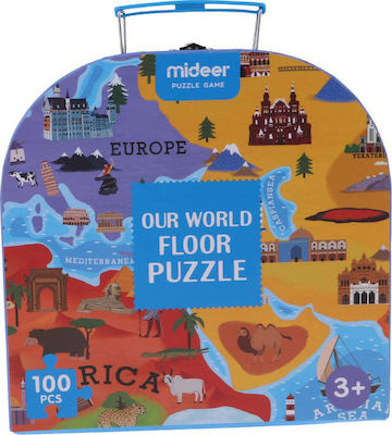 Kinderpuzzle Our World für 3++ Jahre 100pcs MiDeer