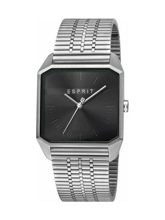Esprit Uhr mit Silber Metallarmband ES1G071M0055