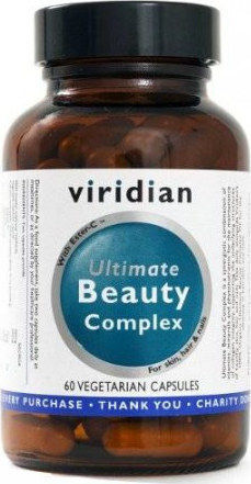 Viridian Ultimate Beauty Complex 950mg Συμπλήρωμα για Υγιή Μαλλιά, Δέρμα & Νύχια 60 κάψουλες