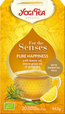 Yogi Tea Verde Ceai Produs organic Pure Happiness 20 Pungi 44gr 1buc