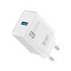 Cellular Line Ladegerät ohne Kabel mit USB-A Anschluss 18W Schwarzs (ACHHUUSBQCK)