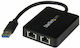 StarTech USB32000SPT Netzwerkadapter USB mit Verkabelter Ethernet-Verbindung