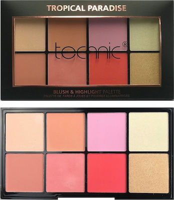 Technic Blush & Highlight Palette 32gr