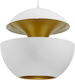 GloboStar Seville Pendant Light Suspension for Socket E27 White