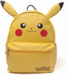 Difuzed Backpack Pokemon Pikachu Πλάτης Κίτρινη