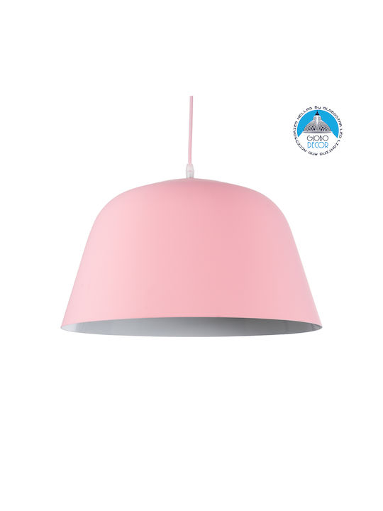 GloboStar Upvale Pendant Light Pink Bell with S...