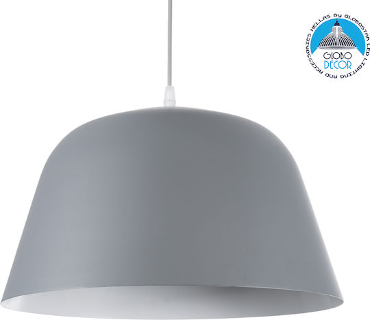 GloboStar Westvale Pendant Light Gray 40x24cm