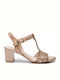 Caprice Anatomic Leather Women's Sandals Pink