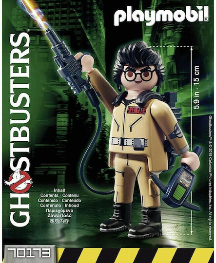 Playmobil Ghostbusters Collectible Figure Egon Spengler for 6+ years old years old