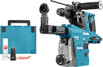 Makita Hammer Rotary Battery Brushless 18V Solo MakPack & Pulverset & Maschinentuch & Schreibrohr