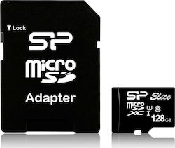 Silicon Power Elite microSDXC 128GB Clasa 10 U1 UHS-I cu adaptor