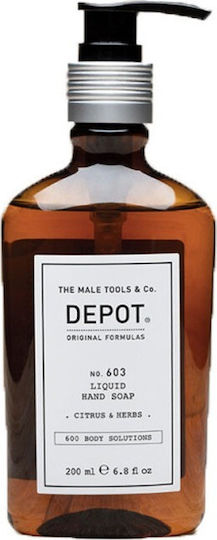 Depot Liquid Hand Soap Αφρόλουτρο & Άρωμα Εσπεριδοειδή 200ml