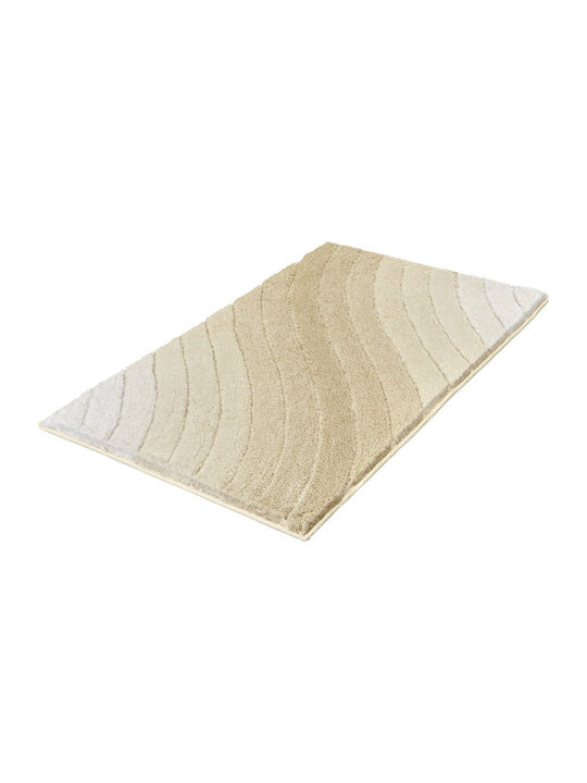 Kleine Wolke Rutschfest Badematte Synthetisch Rechteckig Tender 4099226225 Sandbeige 70x120cm