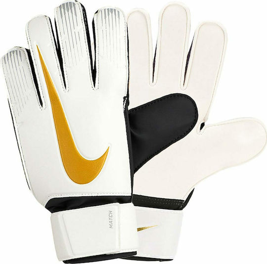 Nike Match Γάντια Τερματοφύλακα Ενηλίκων Γκρι