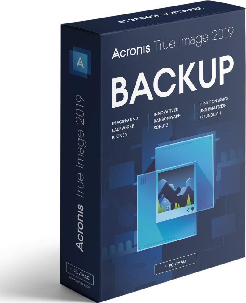 backup acronis true image 2019